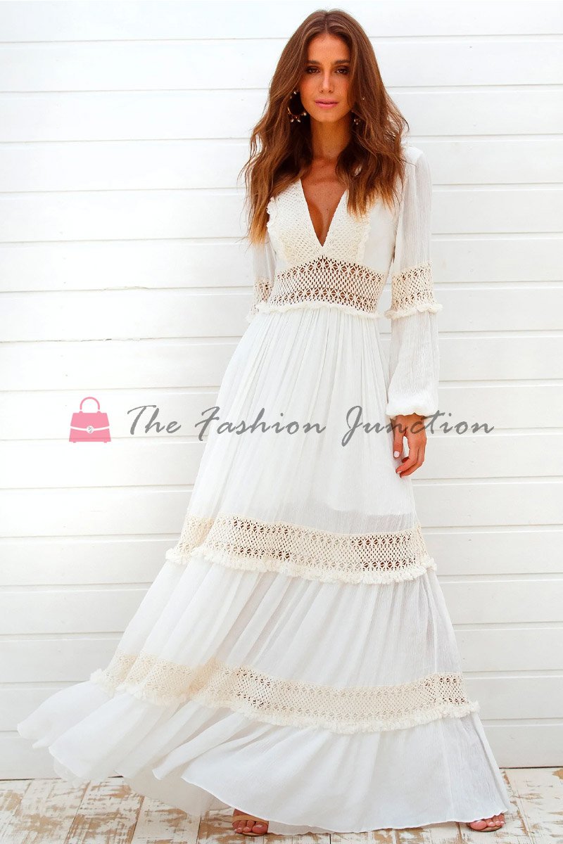 Best Christmas dresses for womens 4 White Embroidery Dress for Womens Christmas