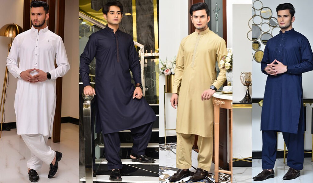 New Men Kameez Shalwar Design Ideas