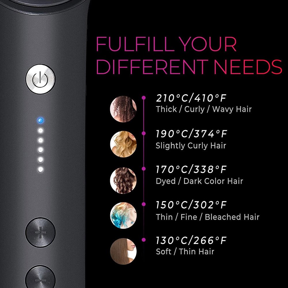 hair straightener brush